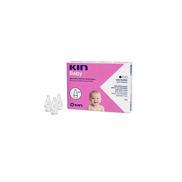Kin Baby Nasal Recambio Blando 10uds - Batty Beauty