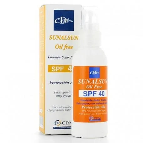 Cdm Sunalsun Oil Free Protección Alta Fp40 Cdm