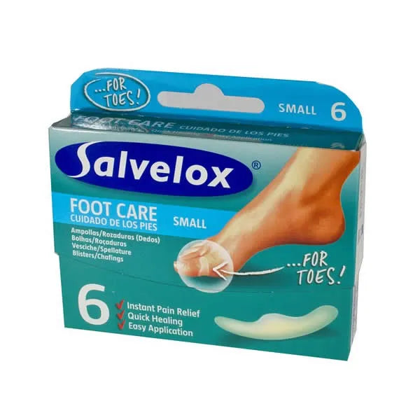 Salvelox Emplâtre Hydrocolloïde Petit 6 Unités 21×64 mm - SALVELOX