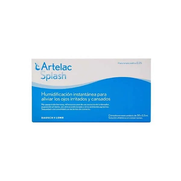 Artelac Splash Colirio Ojos Secos 30 Monodosis 0.5ml - Batty Beauty
