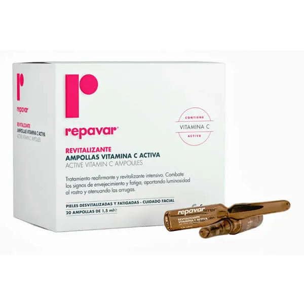 Repavar Ampoules Revitalisantes Vitamine C Active