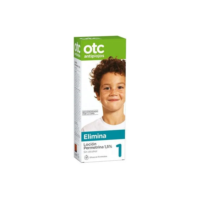 Otc Antipiojos Otc 1,5 Perméthrine Poux Lotion