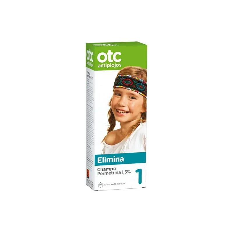 Otc Antipiojos Élimine Le Shampooing À La Perméthrine 1,5