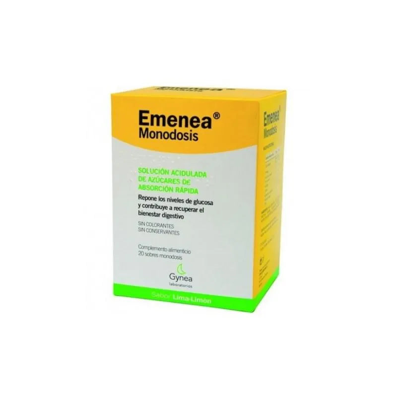 Gynea Emenea 20 Monodosis De Sabor Lima Limón
