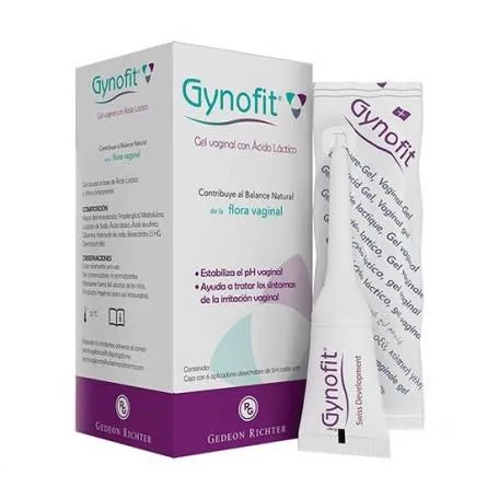 Aristo Gynofit Gel Vaginal Con Ácido Láctico 6 Aplicaciones Aristo