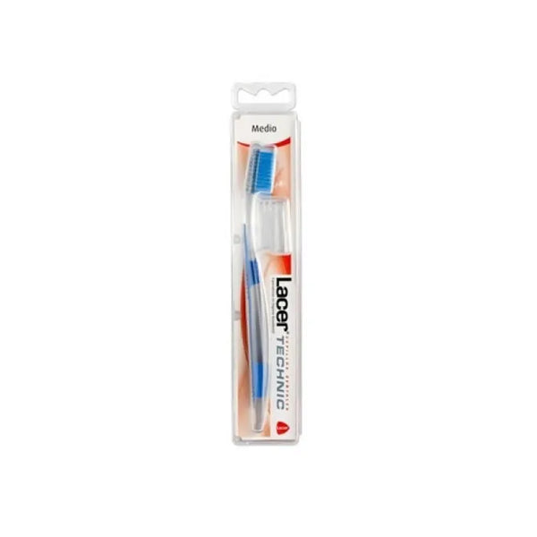 Lacer Brosse À Dents Medium Technic Adultes - Batty Beauty