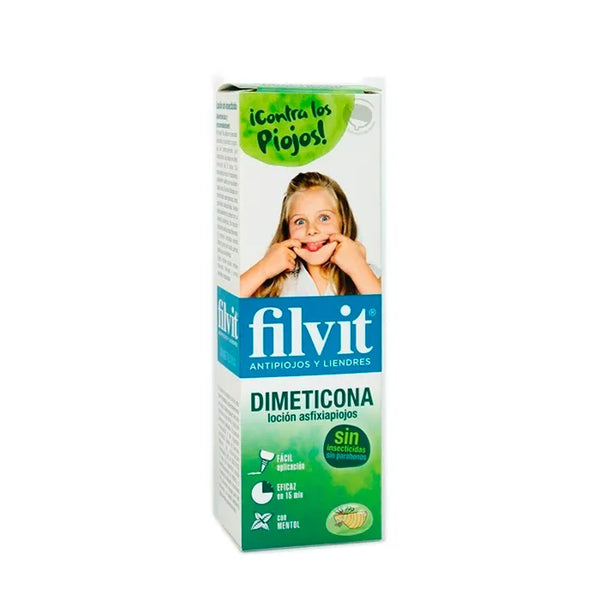 Filvit Dimeticona Anti-Poux 125ml - Batty Beauty