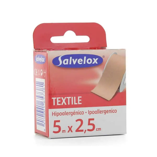 Salvelox Pansement Textile Hypoallergénique 5x2.5cm - Batty Beauty