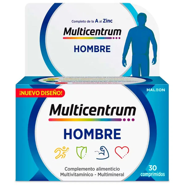 Multicentrum Homme 30 Comprimés - MULTICENTRUM