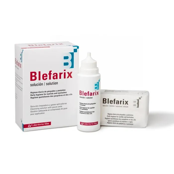 Laboratorio Viñas Solution Blefarix + 100 Compresses de Gaze