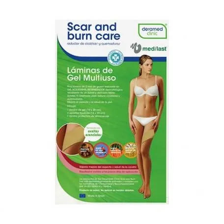 Medilast Lamina Gel Multiuso Reductor Cicatriz Talla S - Batty Beauty