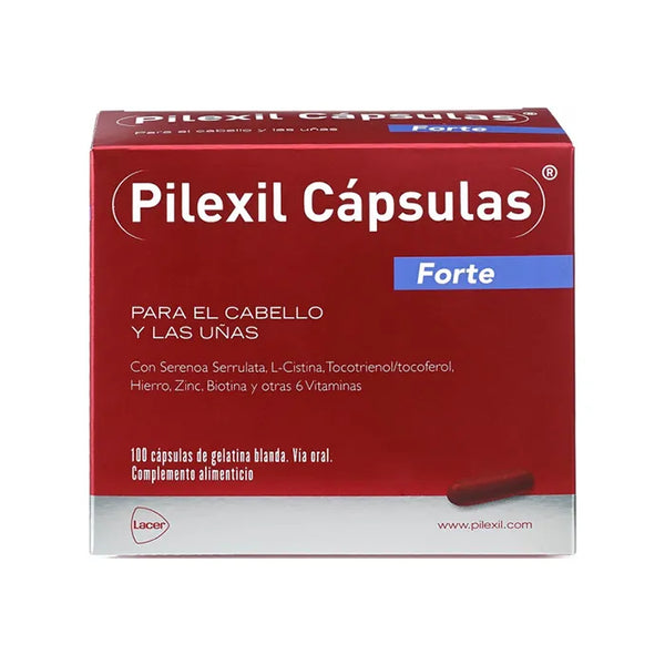 Pilexil Capsules Forte Anti Chute Cheveux 100 Capsules - Batty Beauty