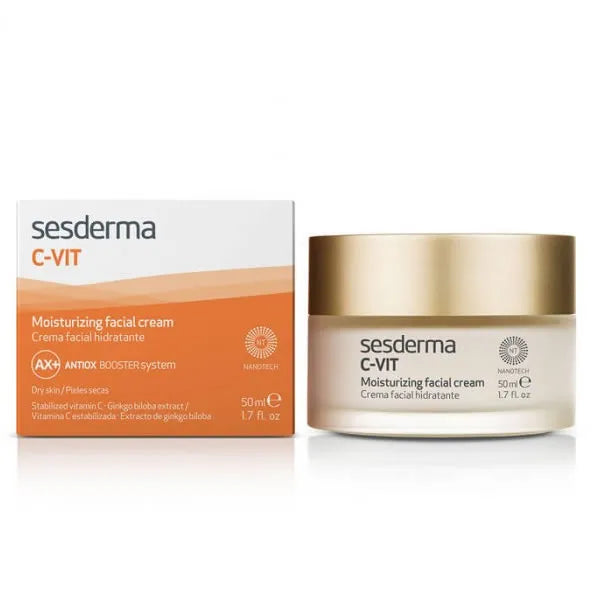 Sesderma C Vit Moisturizing Facial Cream Vitamin C 50ml - Batty Beauty