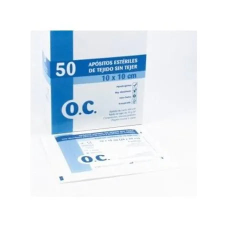 O.C Compresse Non Tissée Stérile O.c 10cmx10cm 50uds 50uds