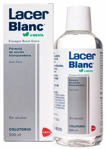 Lacerblanc Bain De Bouche À La Menthe 500ml - Batty Beauty