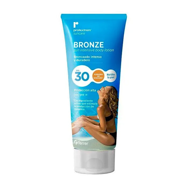 Ferrer Protextrem Suncare FPS30 Bronze Body Lotion 150ml - Batty Beauty
