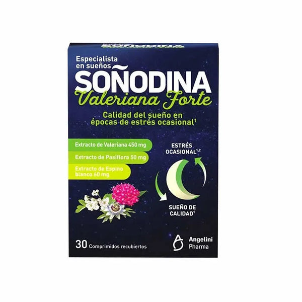 Angelini Soñodina Valerian Forte 30 Tablets - Batty Beauty