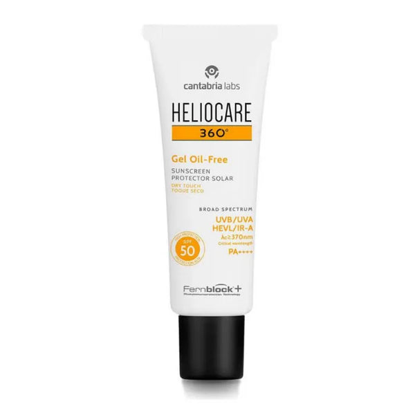 Heliocare 360 Gel Oil Free Dry Touch Visage Spf50 50ml - Batty Beauty
