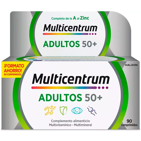 Multicentrum Adultes 50+90 Comprimés - MULTICENTRUM