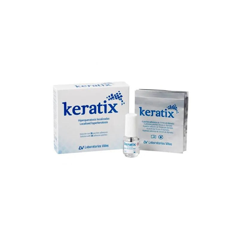 Laboratorio Viñas Solution Keratix + 36 Patchs Adhésifs