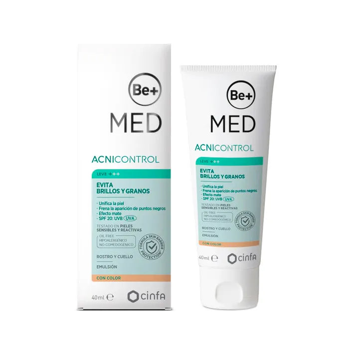 Be+ Med Acnicontrol Éviter la Brillance et les Boutons