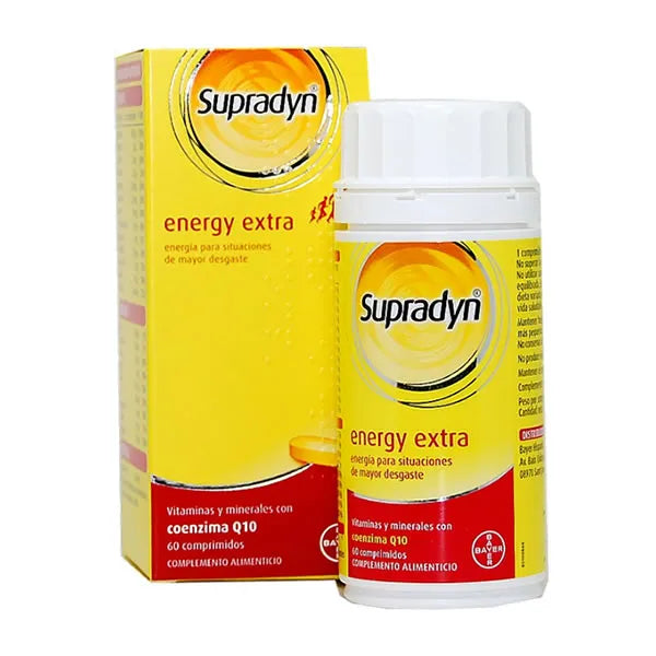 Supradyn Energy Extra 60 Comprimés - Batty Beauty