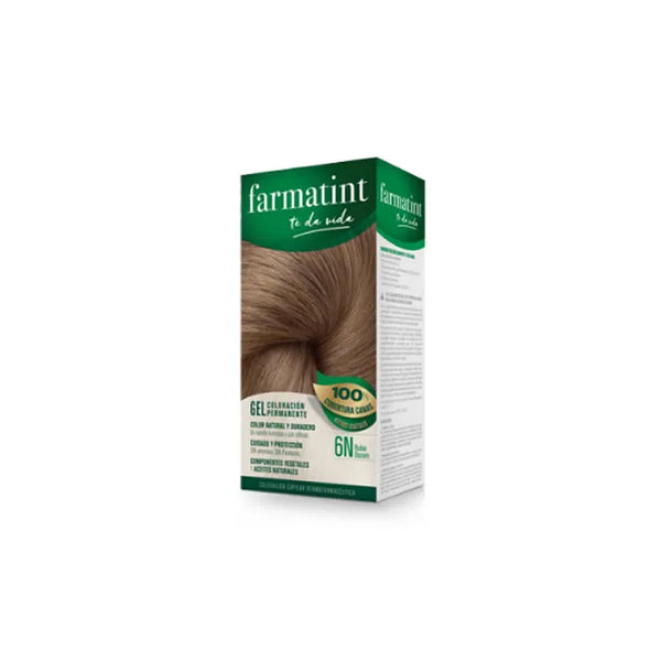 Farmatint Gel Coloration Permanent 6N Blond Foncé 150ml - Batty Beauty
