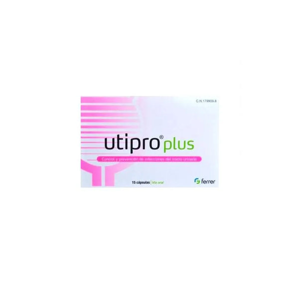 Ferrer Utipro Plus 15 Cápsulas - Batty Beauty
