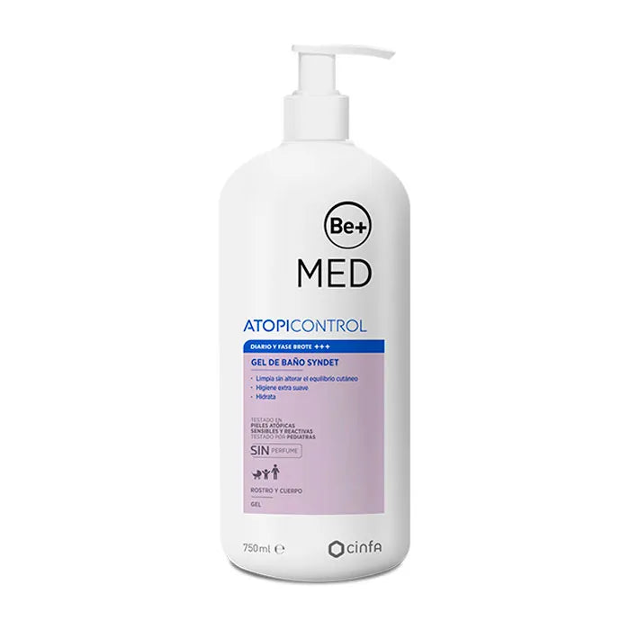 Be+ Syndet Gel de Bain pour Peau Atopique