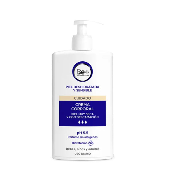 Be+ Crème Corporelle pour Peaux Déshydratées et Sensibles 400ml - Batty Beauty