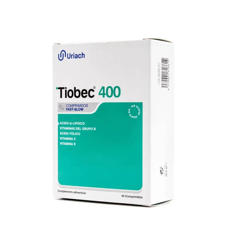 Uriach Tiobec 400 40 Comprimés