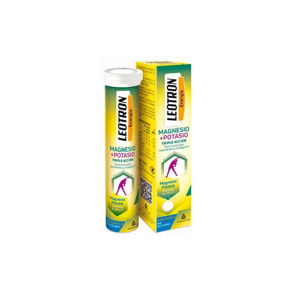 Angelini Leotron Magnésium Potassium 15 Comp Eferve - Batty Beauty