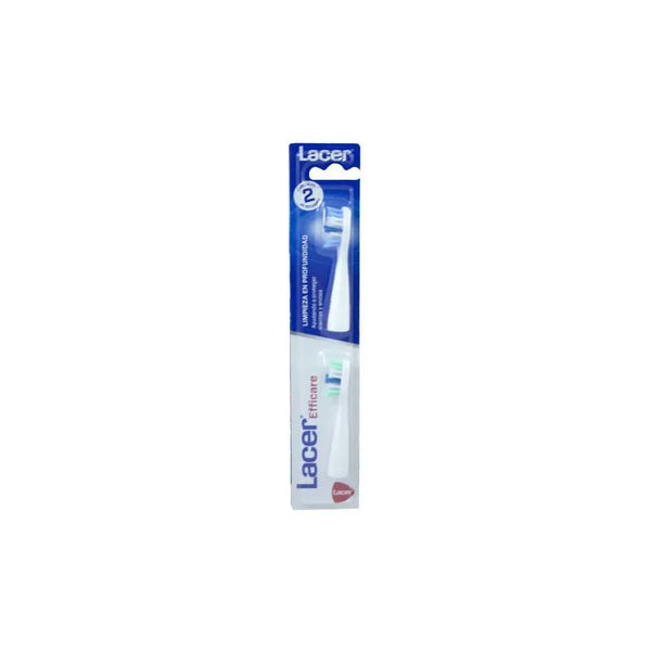 Lacer Recambios Cepillo Eléctrico Adulto 2 Cabezales - Batty Beauty