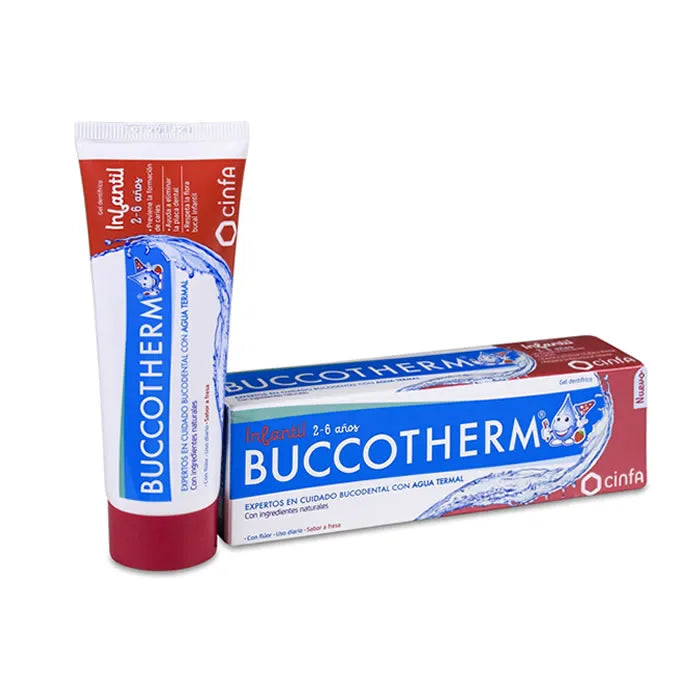 Cinfa Buccotherm Gel dentifrice pour enfants