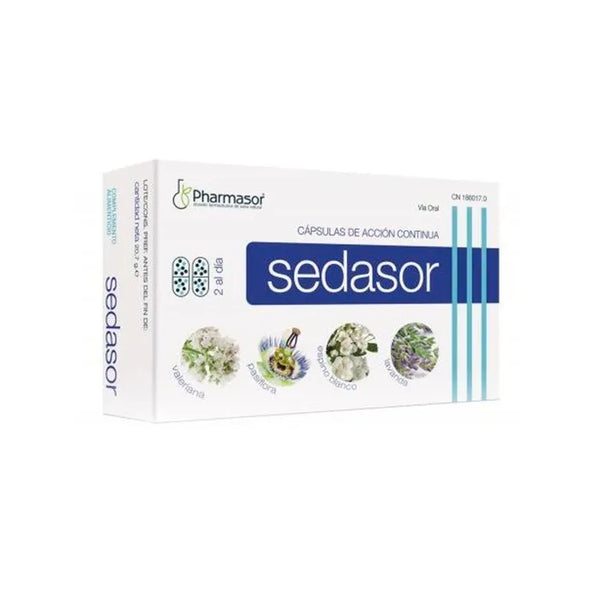 Pharmasor Sedasor Action Continue 30 Capsules - Batty Beauty