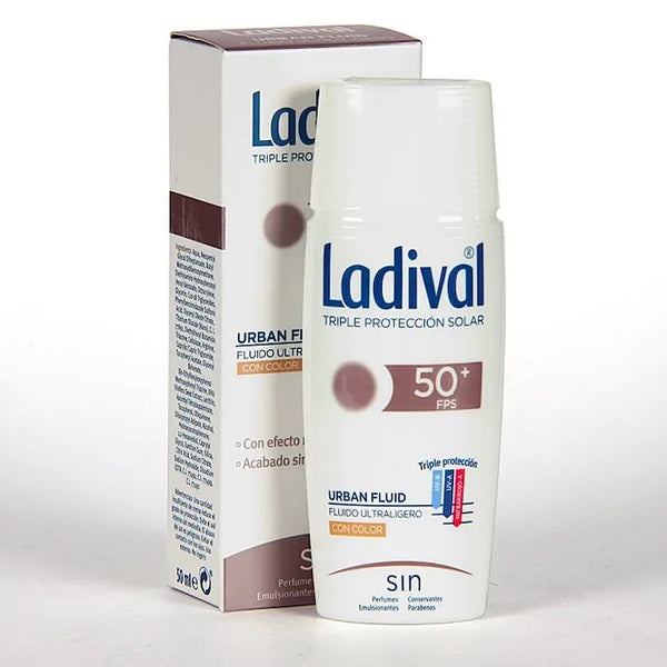 Ladival Urban Fluide Couleur Spf50+ 50ml - Batty Beauty