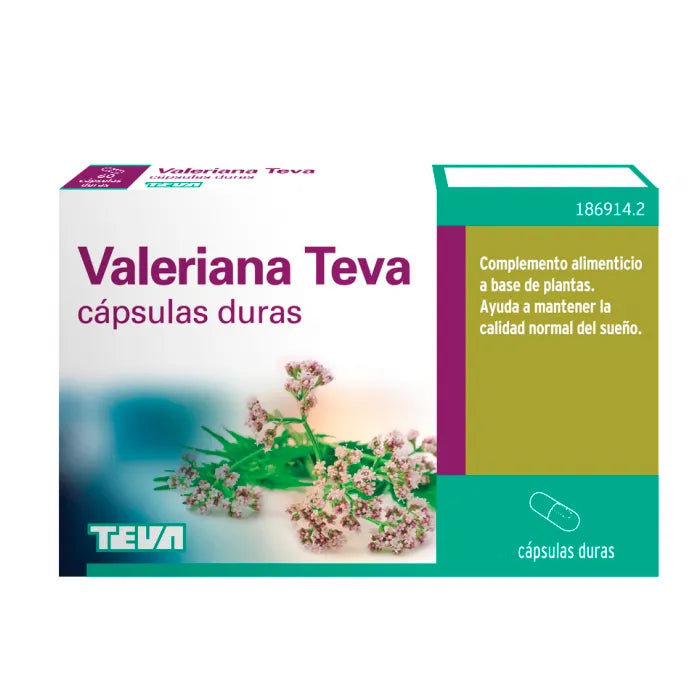 Teva Pharma Teva Valeriana 200mg 60U
