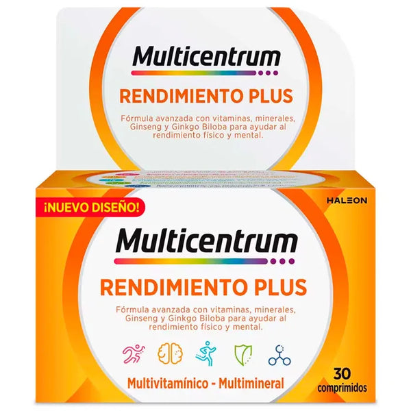 Multicentrum Performance Plus 30 Comprimés - Batty Beauty