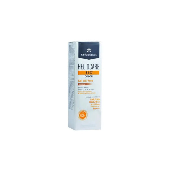 Heliocare 360º Color Gel Oil-Free Spf50 Bronze 50ml - HELIOCARE
