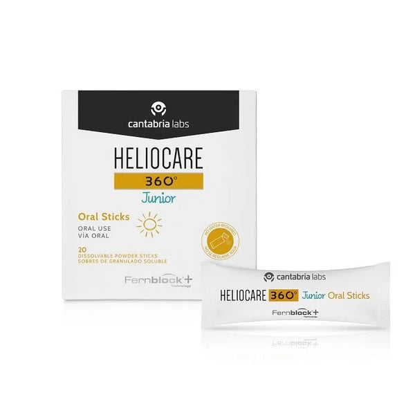 Heliocare 360º Junior Oral Sticks 20 Unités - Batty Beauty