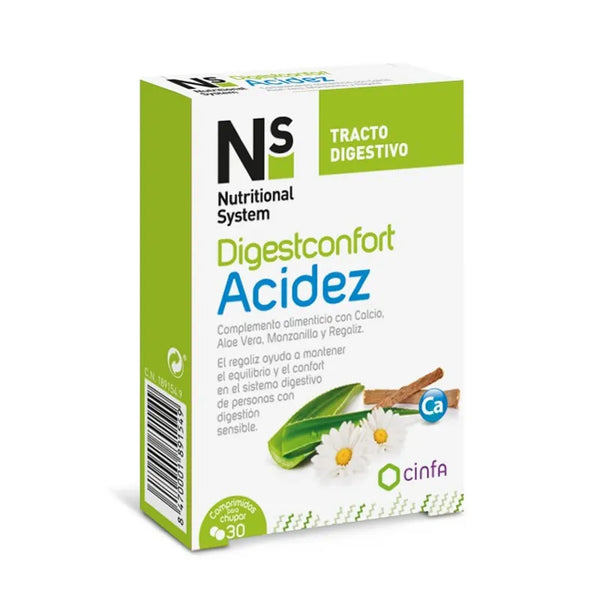 Ns Confortdigest Acidité 30 Comprimés - Batty Beauty