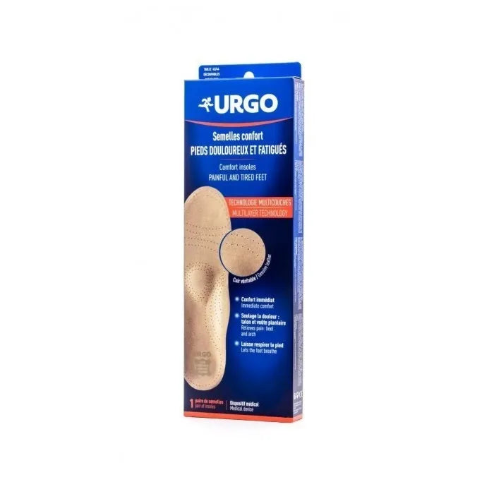 Urgo Semelles De Confort Taille 36-38
