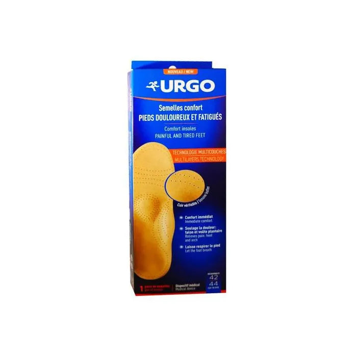 Urgo Semelles De Confort Taille 42-44