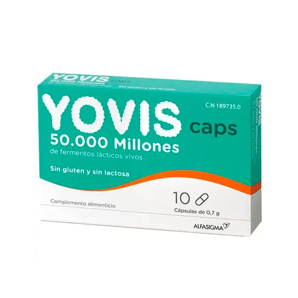 Alfasigma Yovis 10 Capsules - Batty Beauty