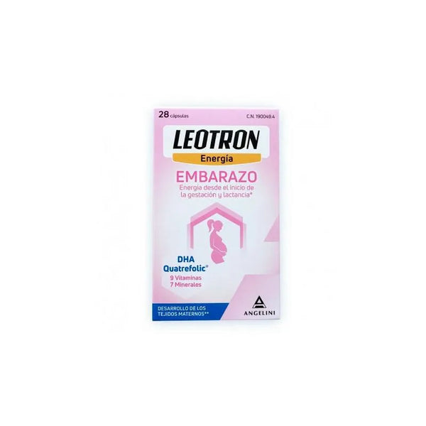 Angelini Leotron Grossesse 28 Capsules - Batty Beauty