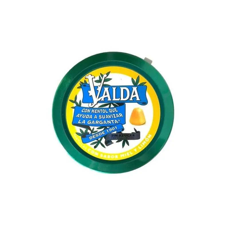 Valda Bonbons Valda Sans Sucre Au Miel et Au Citron