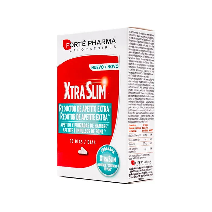 Forté Pharma Xtraslim Réducteur D'appétit 60 Capsules