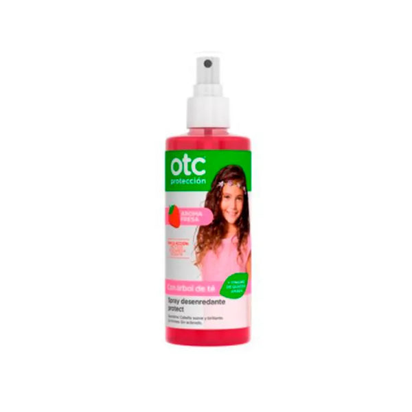 Otc Anti Head Lice Protect Strawberry Scented Detangling 250ml - Batty Beauty
