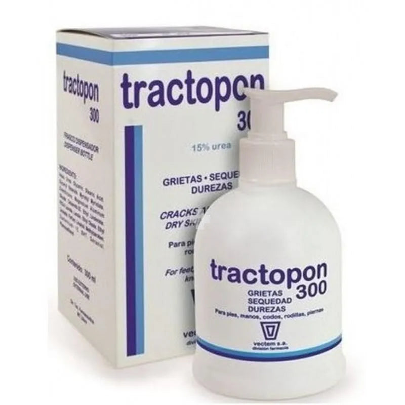 Vectem Tractopon Crème 15 Urée Flacon Pompe