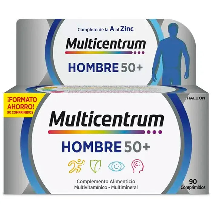 Multicentrum Men 50+ 90 Comprimés